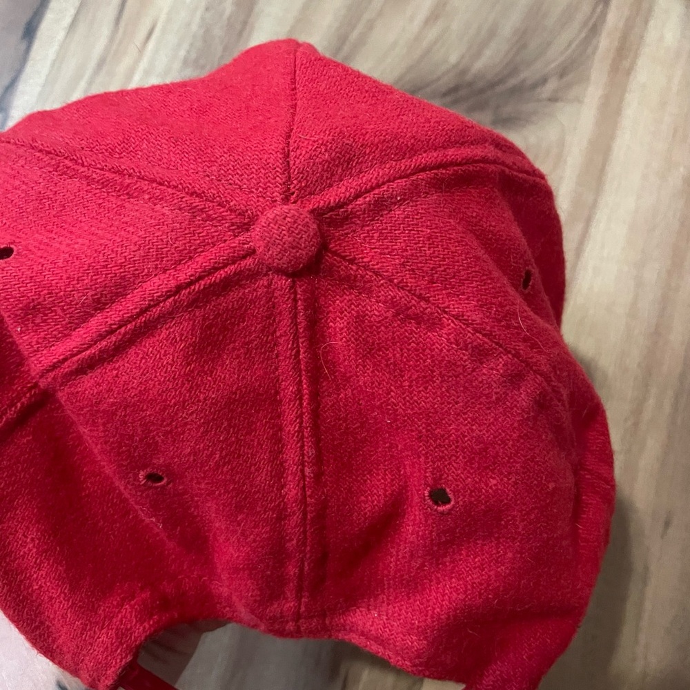 VTG Red Ski Timberline Cap OS - Picture 7 of 7